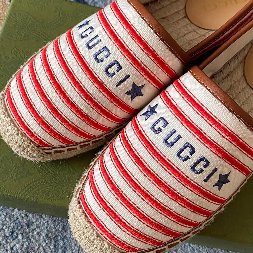 Women’s Gucci star espadrille