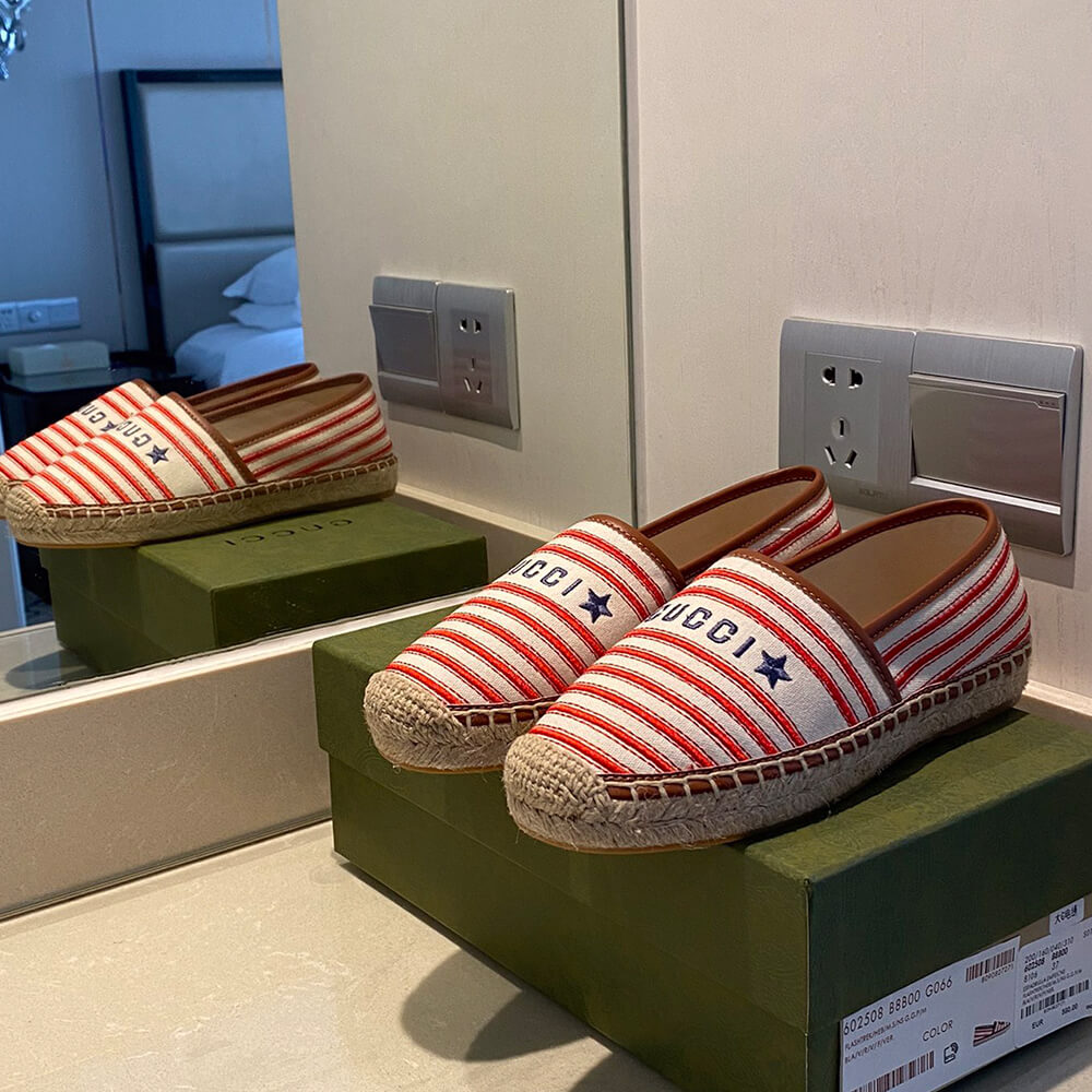 Women’s Gucci star espadrille
