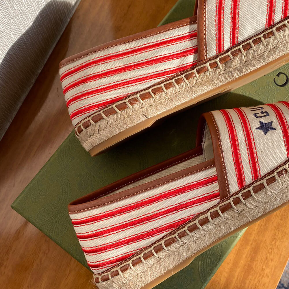 Women’s Gucci star espadrille