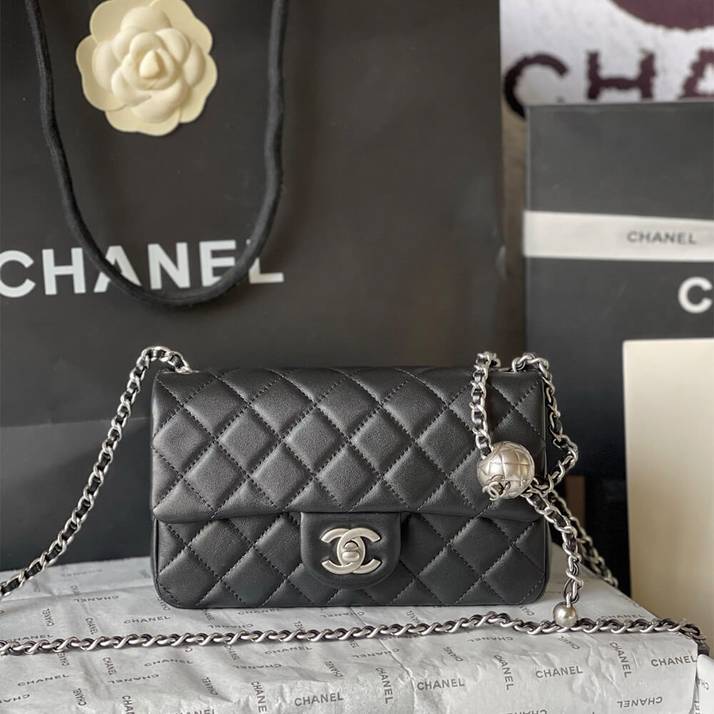Chanel Pearl Crush Mini Rectangular Flap