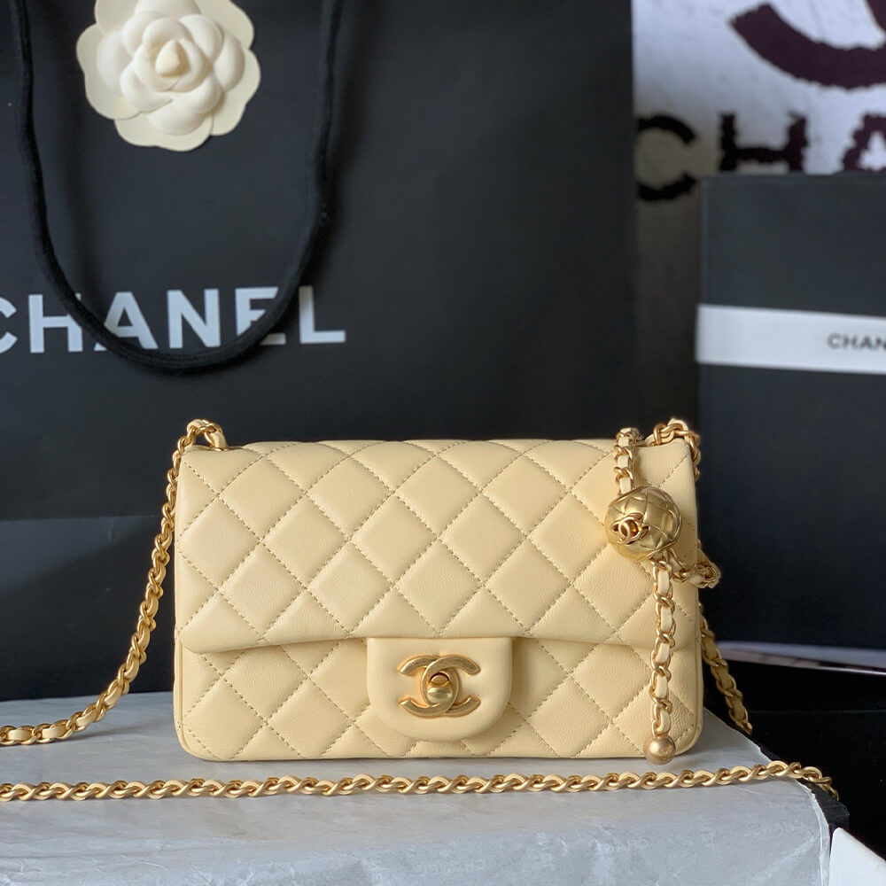 Chanel Pearl Crush Mini Rectangular Flap