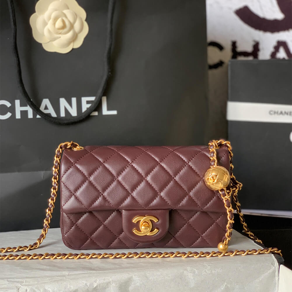 Chanel Pearl Crush Mini Rectangular Flap