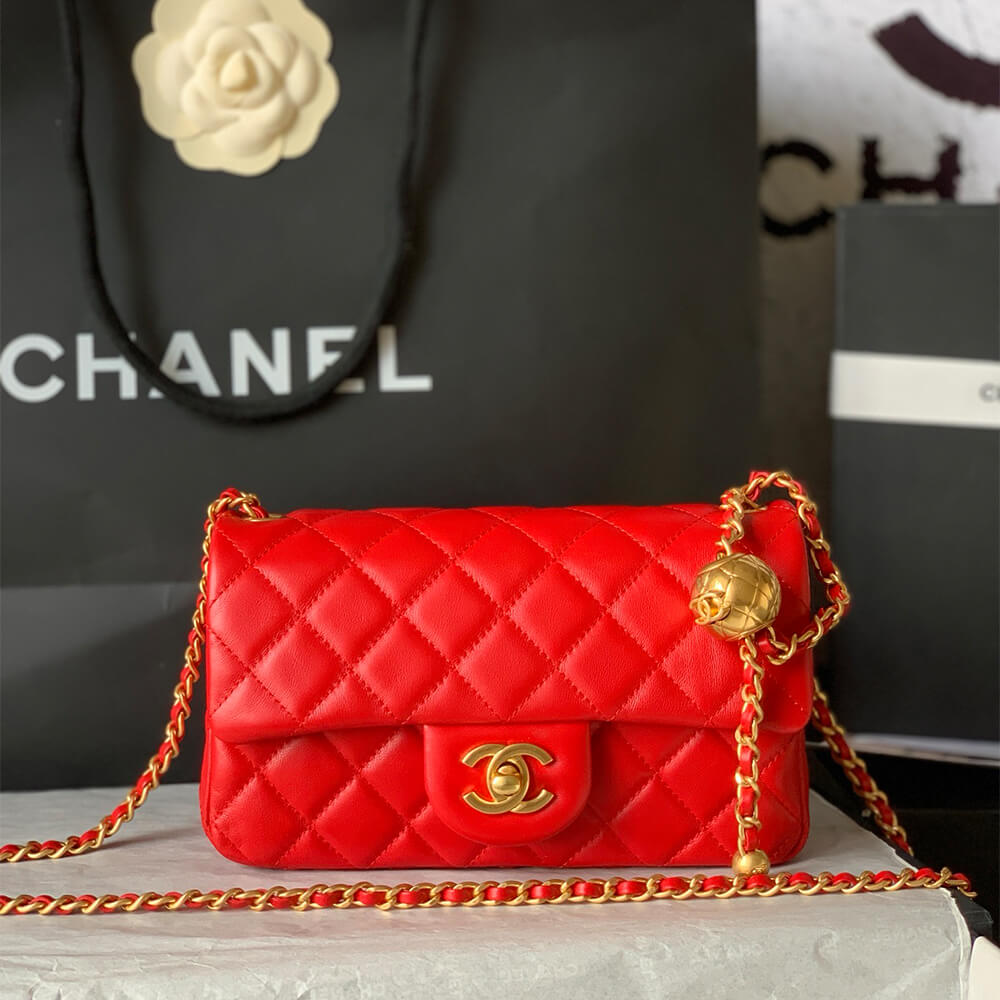 Chanel Pearl Crush Mini Rectangular Flap