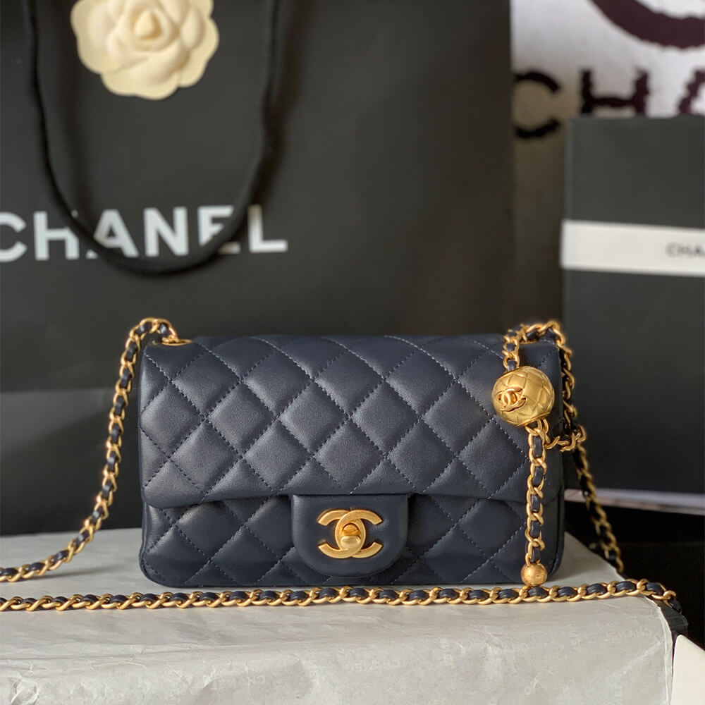Chanel Pearl Crush Mini Rectangular Flap