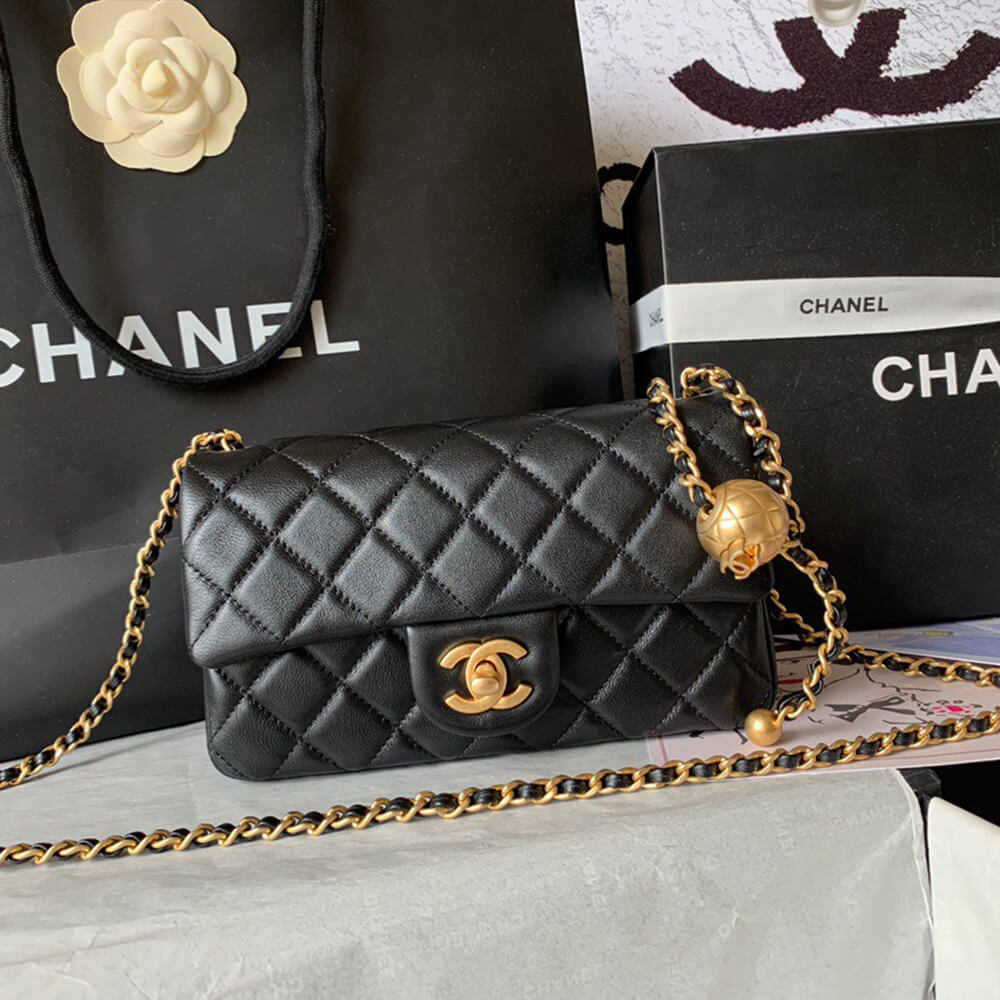 Chanel Pearl Crush Mini Rectangular Flap