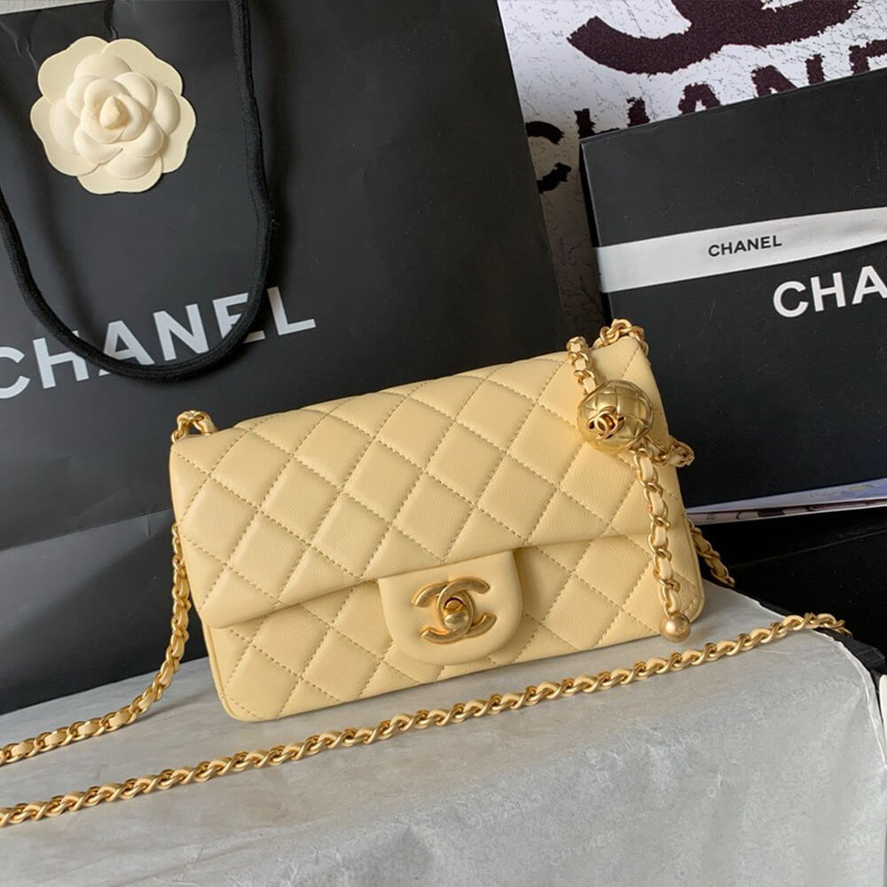 Chanel Pearl Crush Mini Rectangular Flap