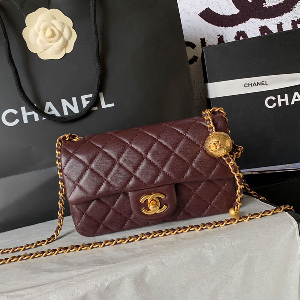 Chanel Pearl Crush Mini Rectangular Flap
