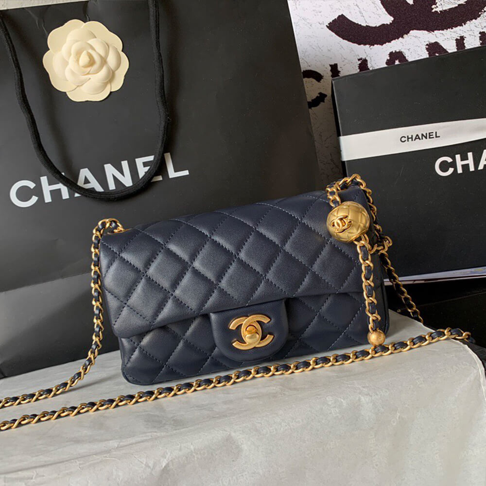 Chanel Pearl Crush Mini Rectangular Flap