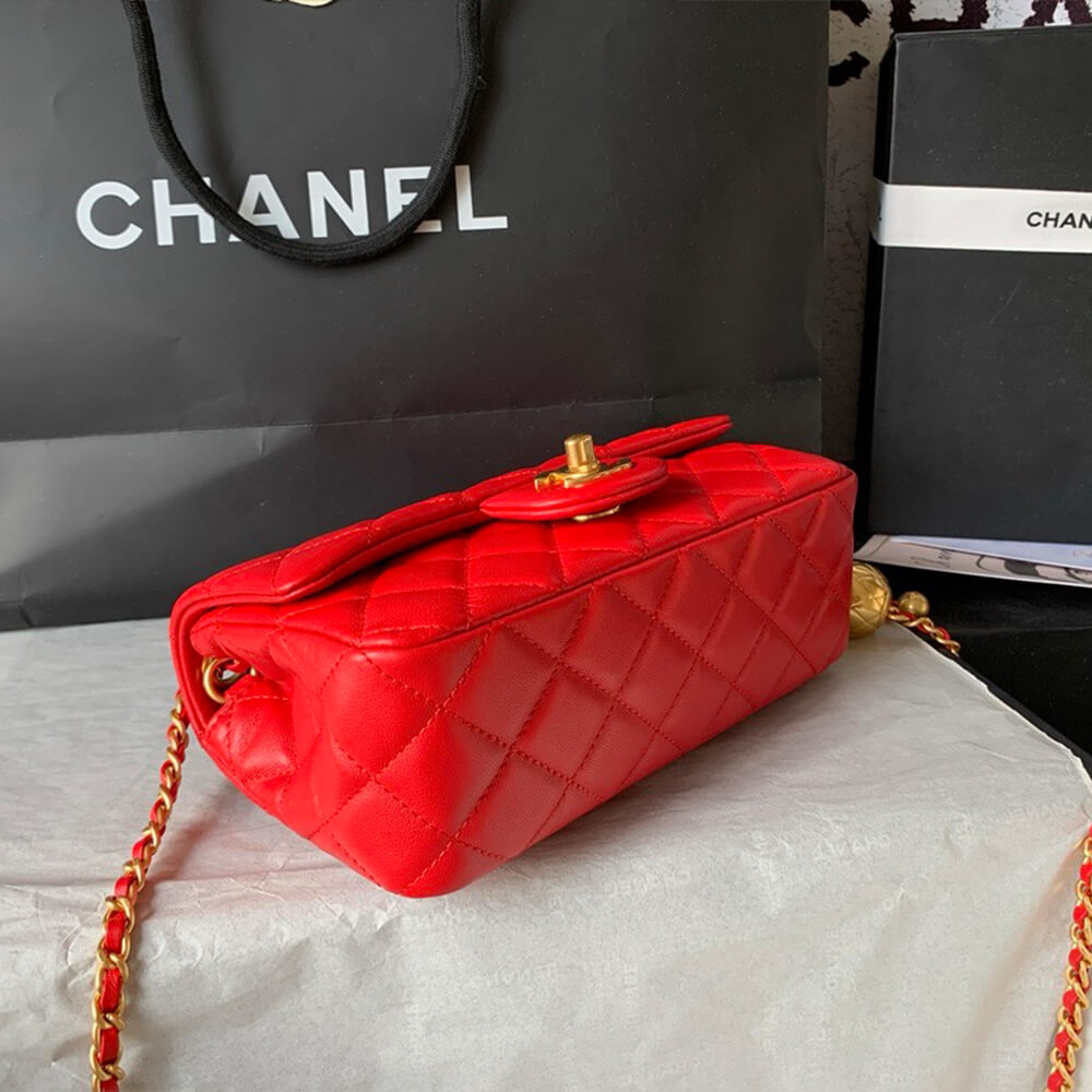 Chanel Pearl Crush Mini Rectangular Flap