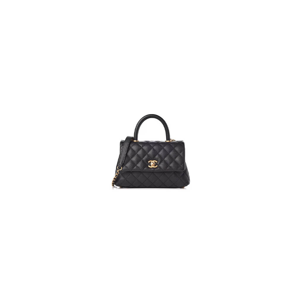 CHANEL Coco Handle Bag Small