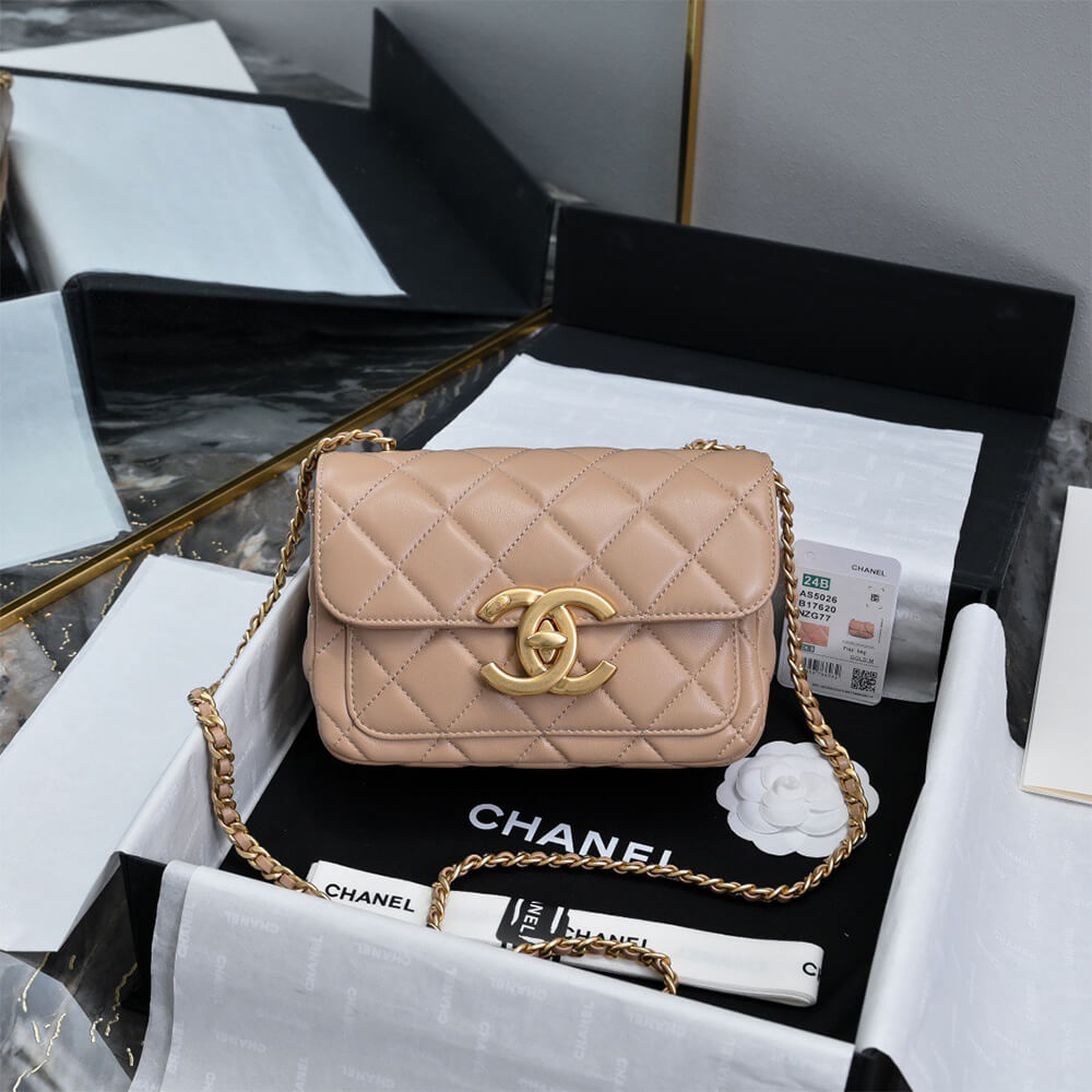 CHANEL MINI FLAP BAG (high-end grade)