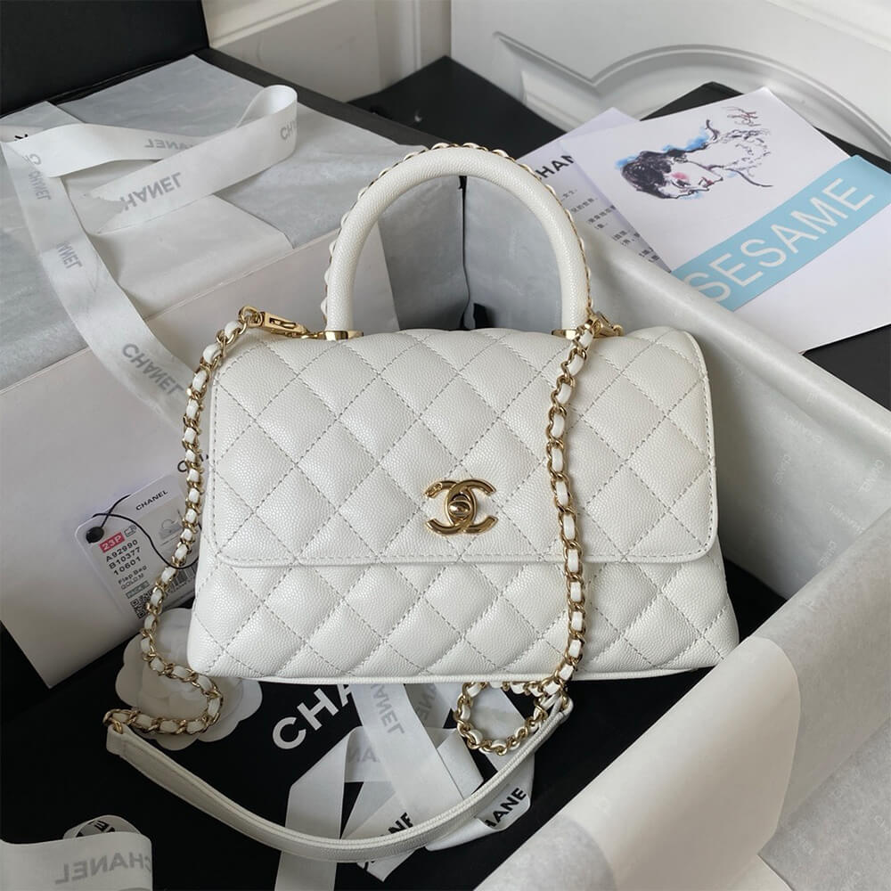 CHANEL Coco Handle Bag Small