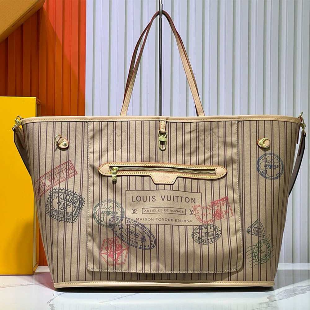 LV Neverfull Bandouliere Inside Out GM