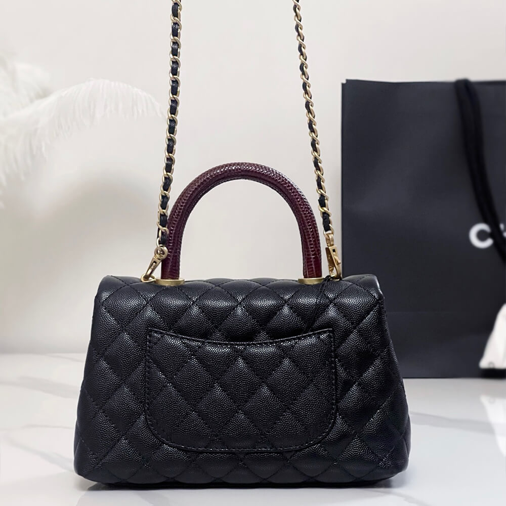 CHANEL Coco Handle Bag Small