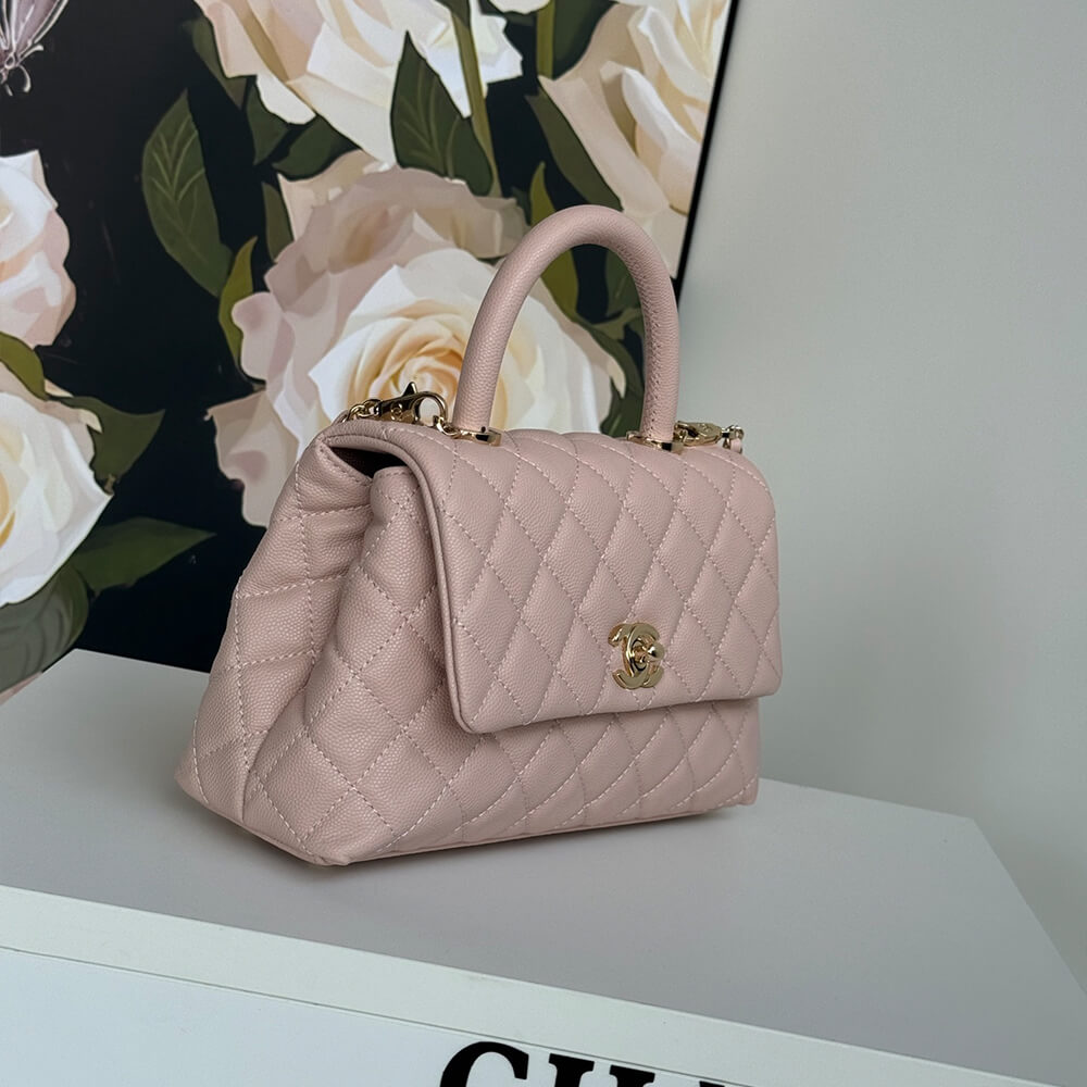 CHANEL Coco Handle Bag Small