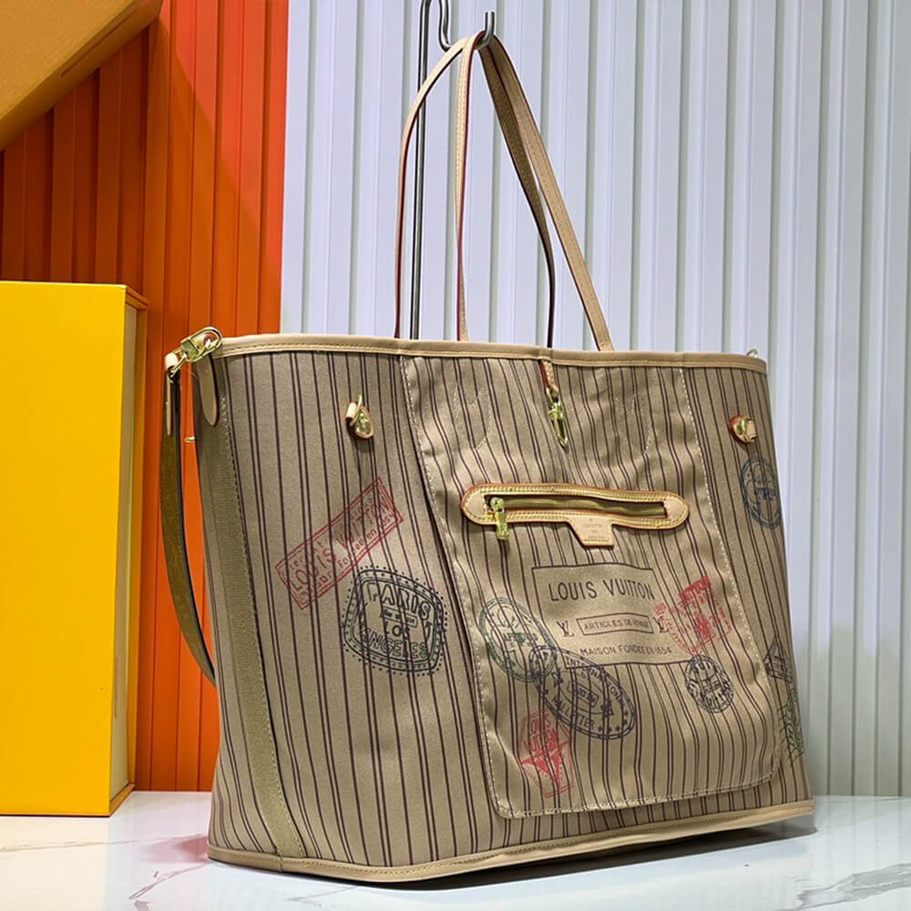 LV Neverfull Bandouliere Inside Out GM