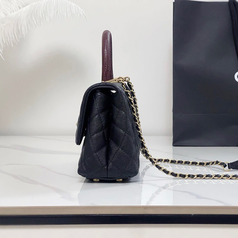 CHANEL Coco Handle Bag Small