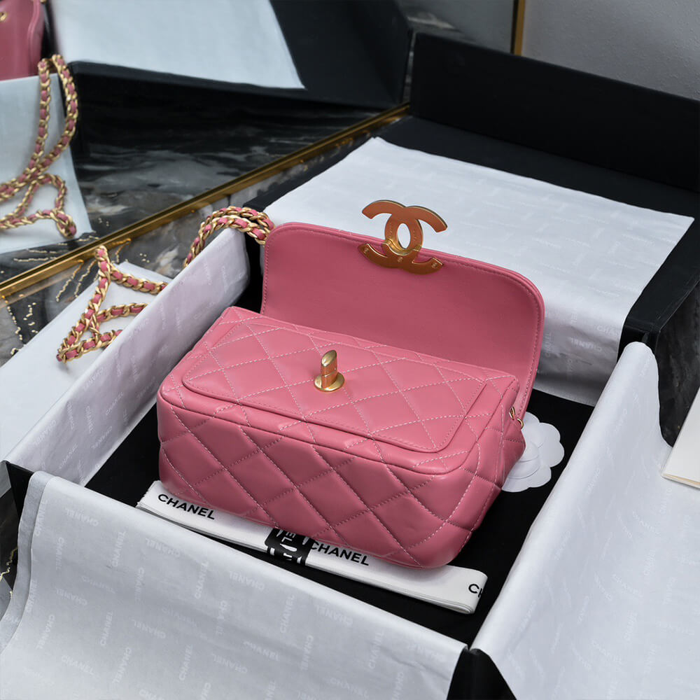 CHANEL MINI FLAP BAG (high-end grade)