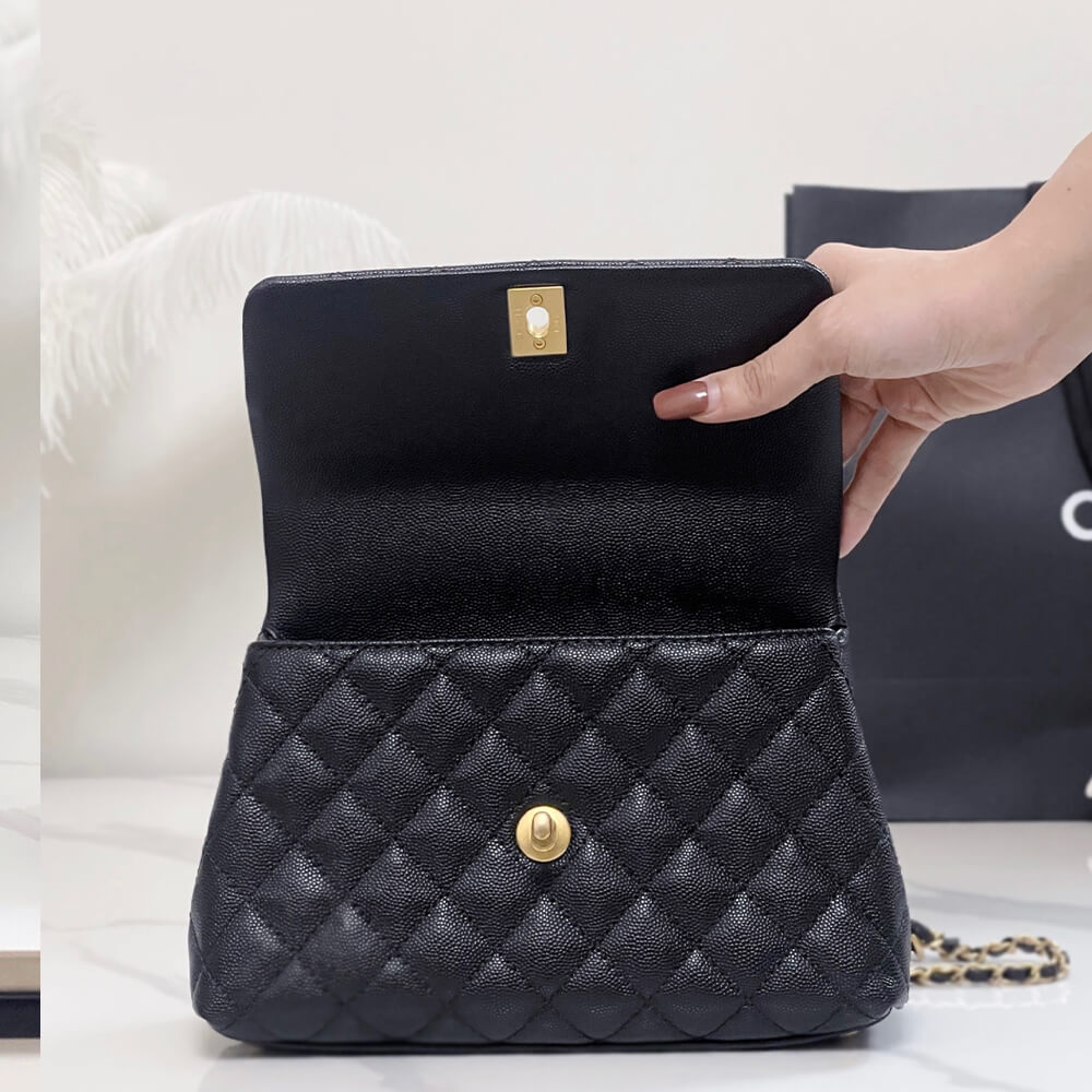 CHANEL Coco Handle Bag Small
