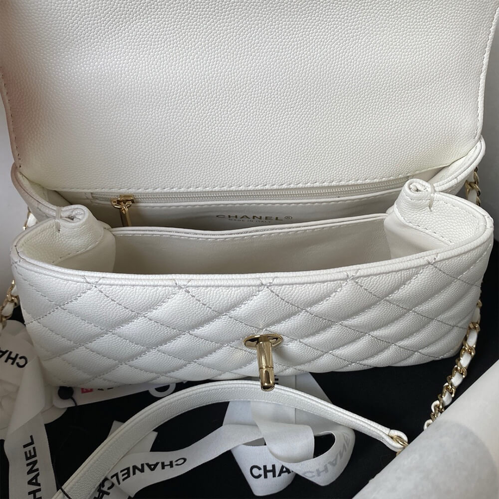 CHANEL Coco Handle Bag Small