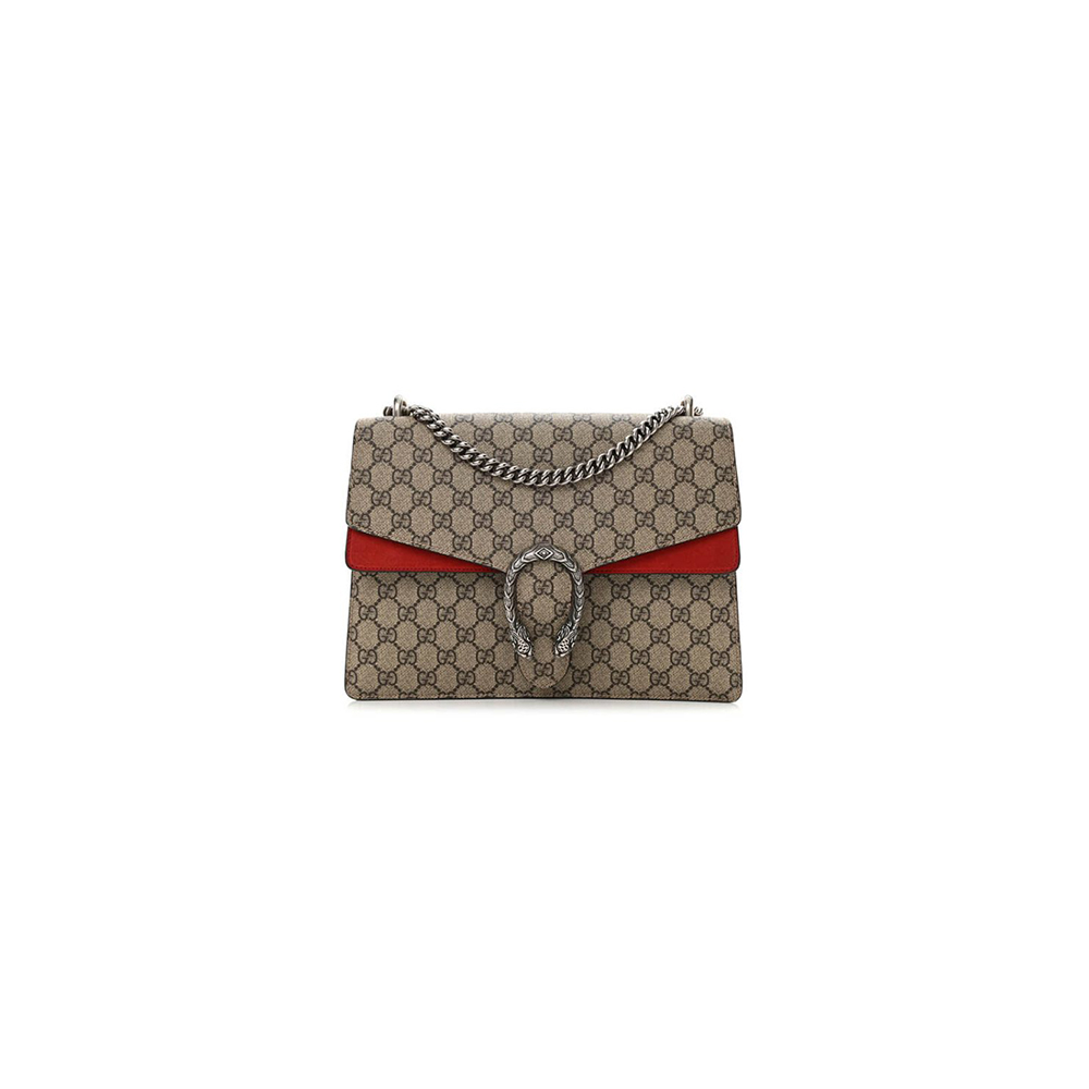 GG Supreme Medium Dionysus Shoulder Bag