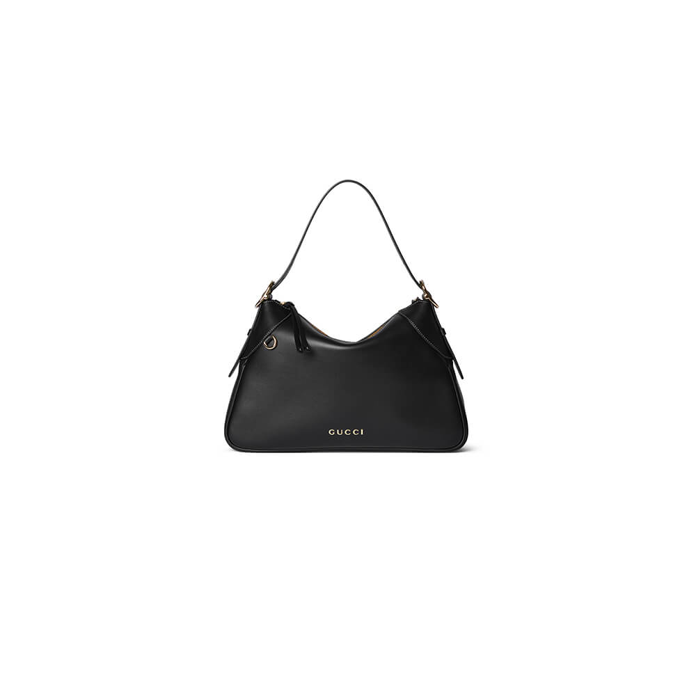 GG Emblem large shoulder bag