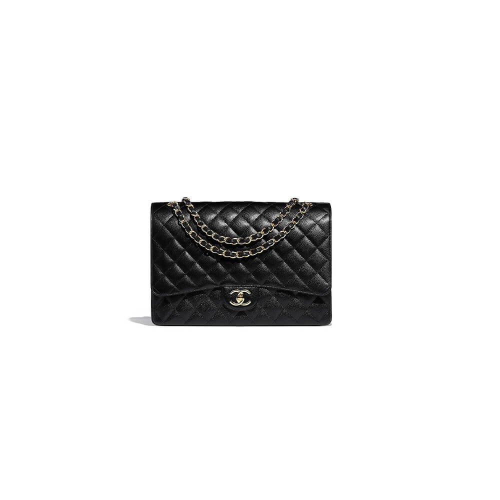 CHANEL Classic Maxi Handbag  (Tax-Free Grade)