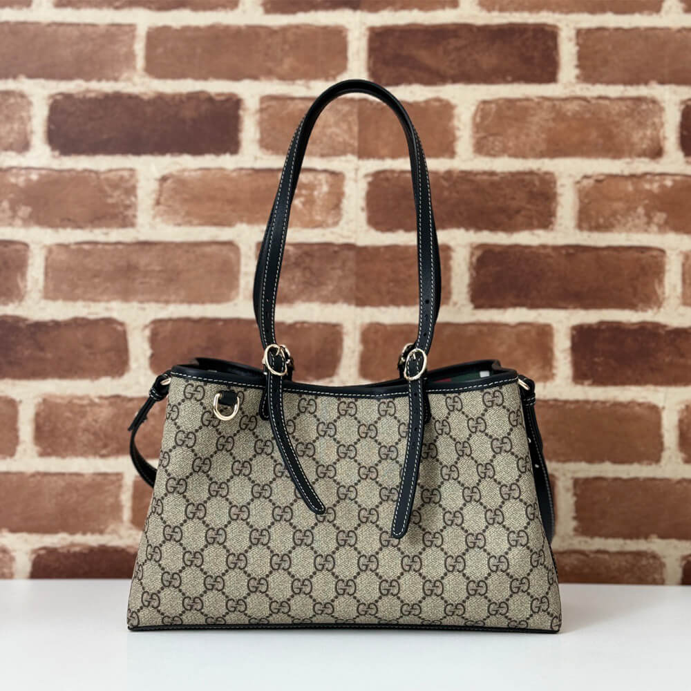 GG Emblem small tote bag