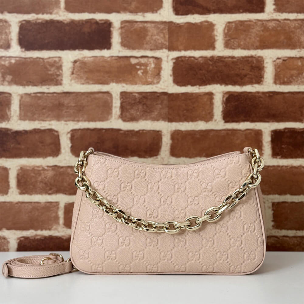 GG Emblem mini shoulder bag