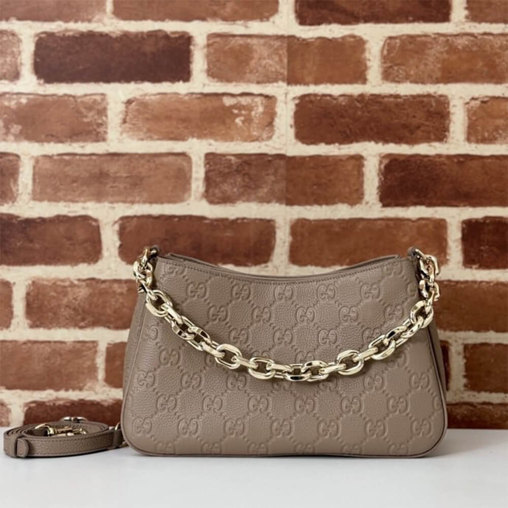 GG Emblem mini shoulder bag