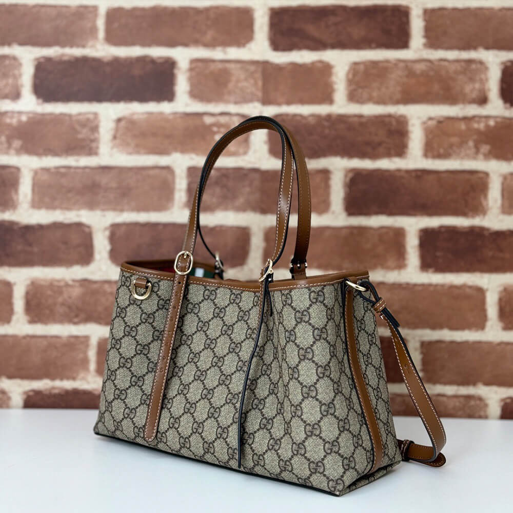 GG Emblem small tote bag