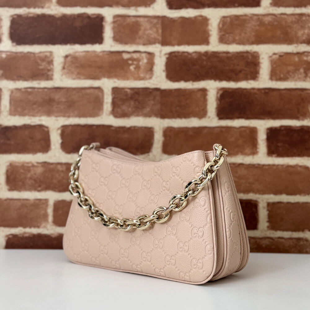GG Emblem mini shoulder bag