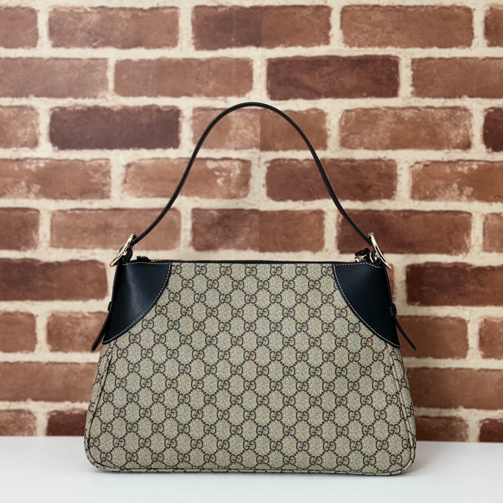 GG Emblem large shoulder bag