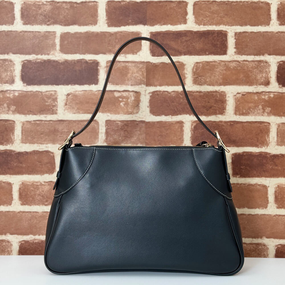 GG Emblem large shoulder bag