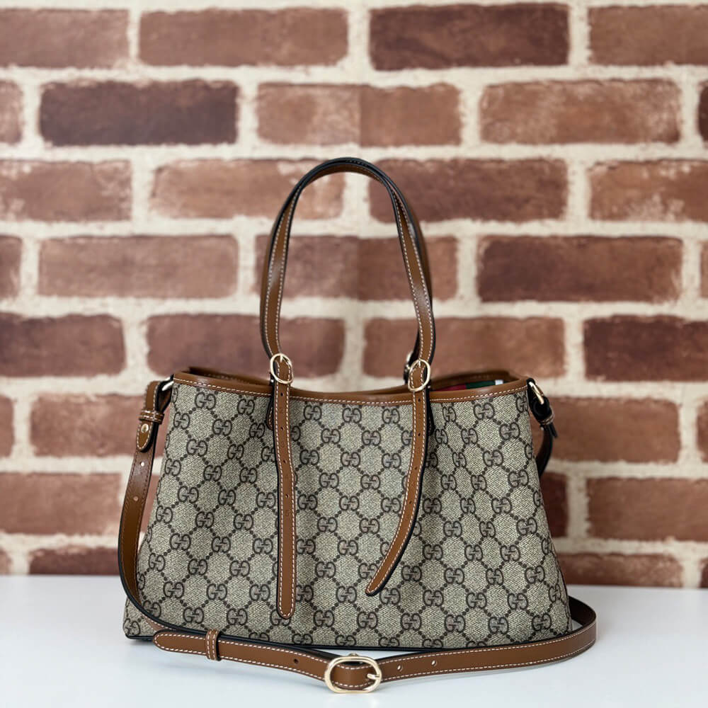 GG Emblem small tote bag