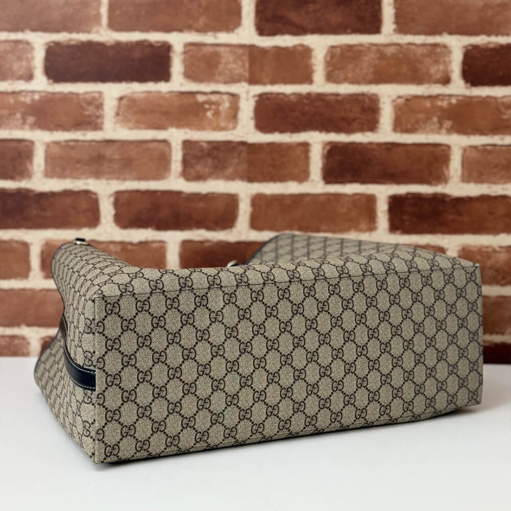 GG Emblem large tote bag