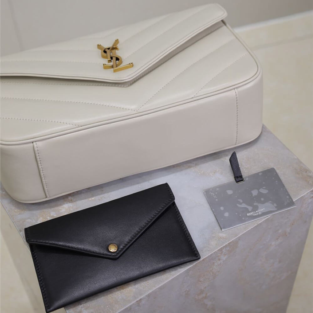 YSL LOULOU medium in MATELASSE lambskin(High-end grade)