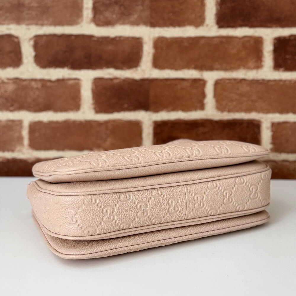 GG Emblem mini shoulder bag