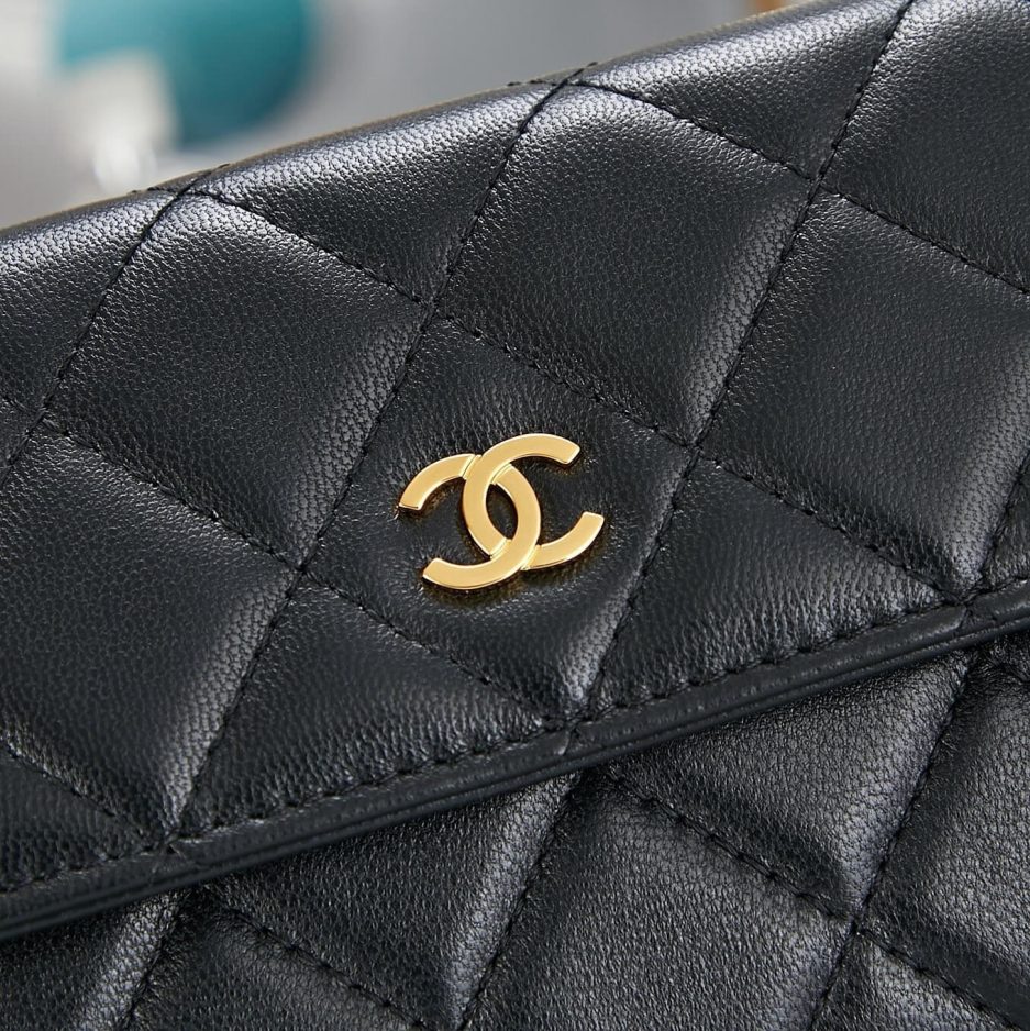 Chanel classic long wallet