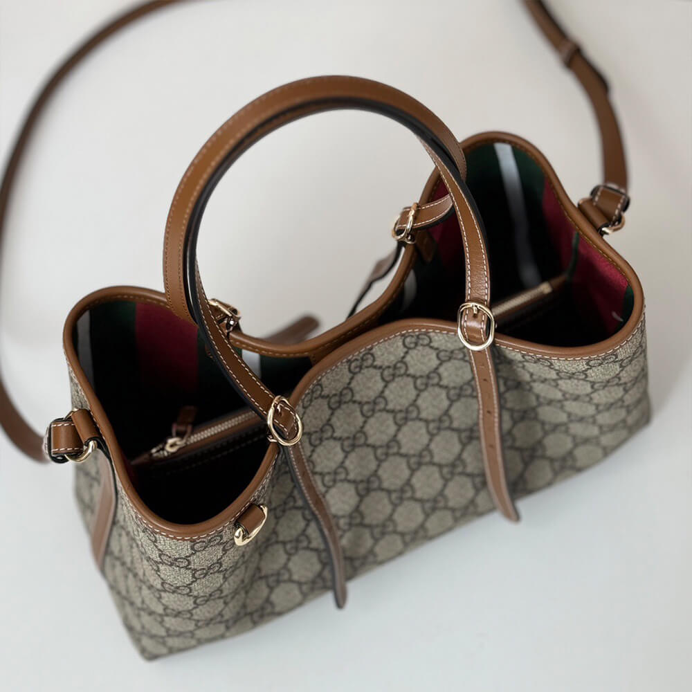 GG Emblem small tote bag