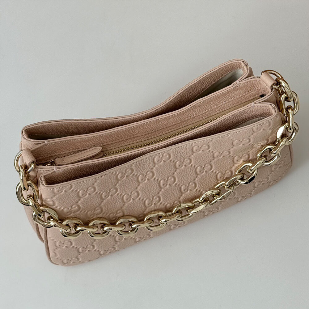 GG Emblem mini shoulder bag