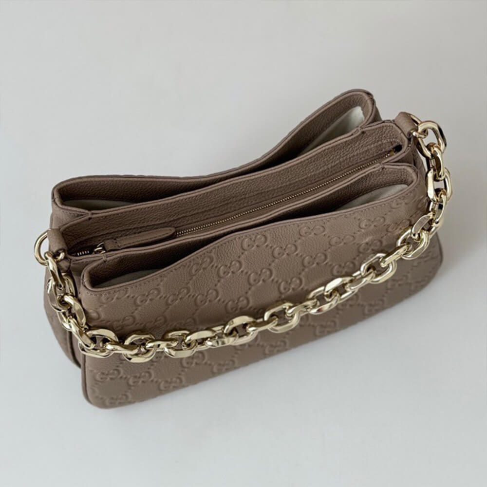 GG Emblem mini shoulder bag