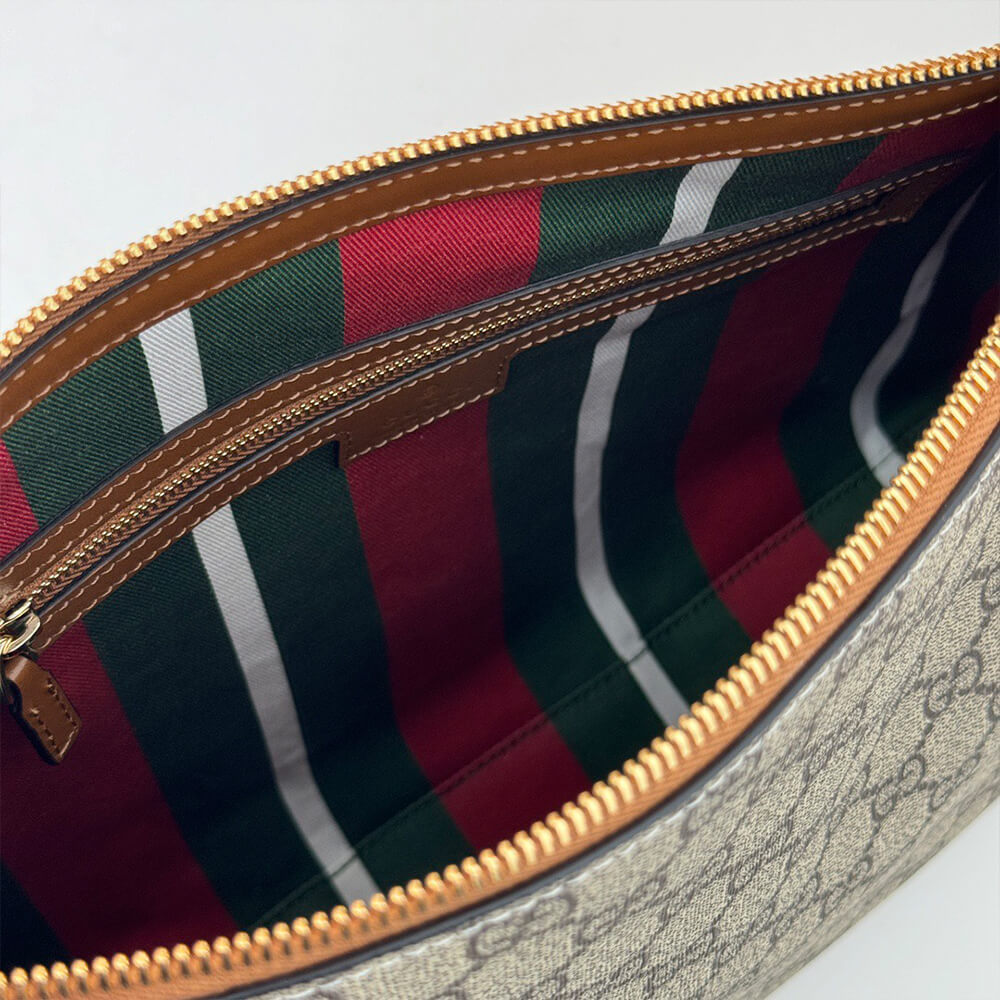 GG Emblem large shoulder bag