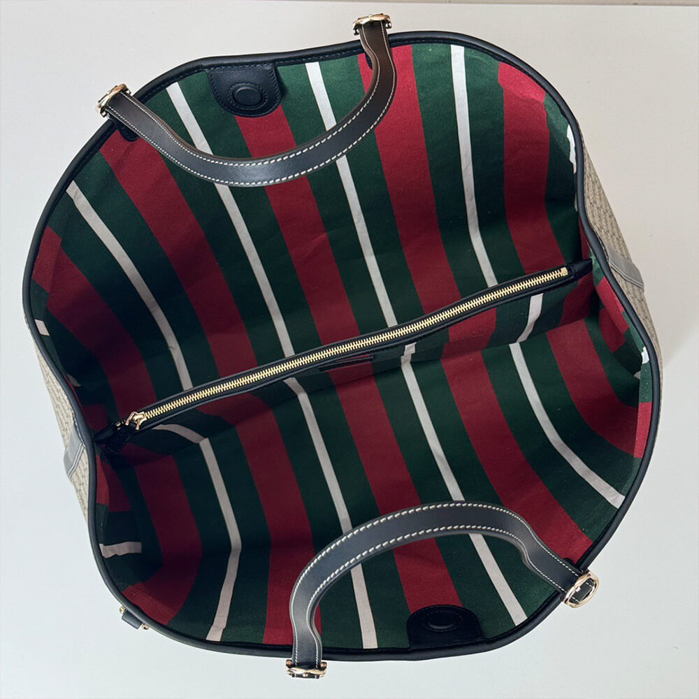 GG Emblem large tote bag