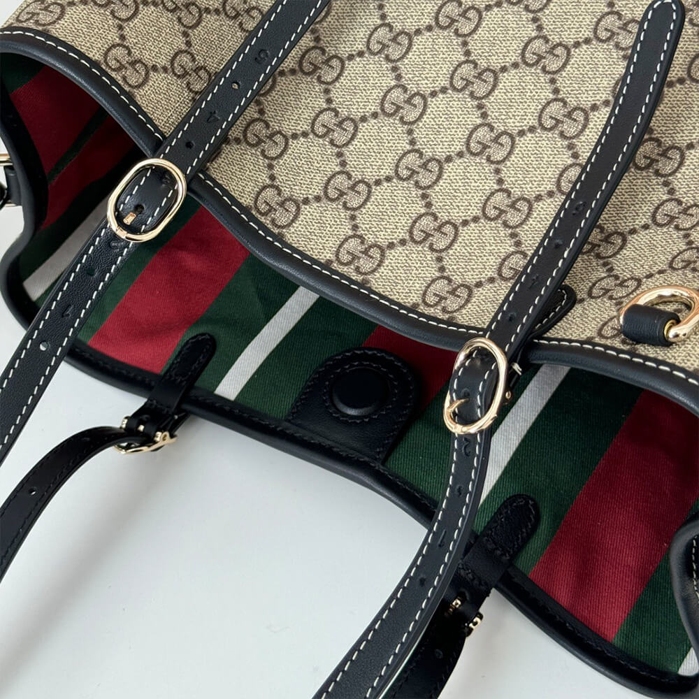 GG Emblem small tote bag