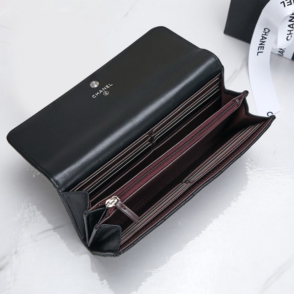 Chanel classic long wallet