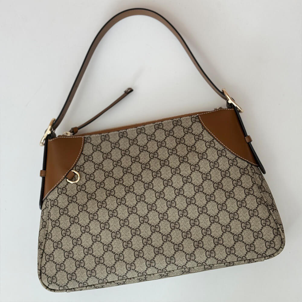 GG Emblem large shoulder bag