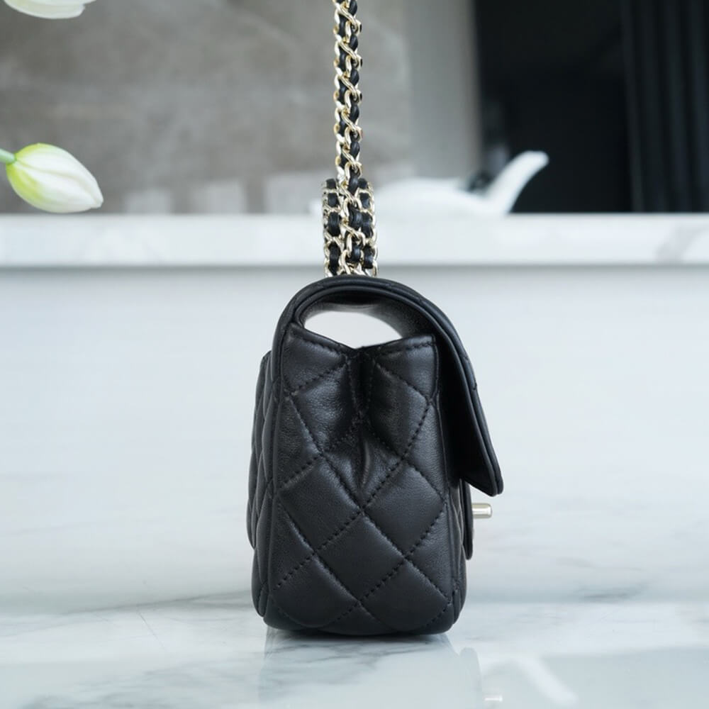 CHANEL Mini Flap With Top Handle