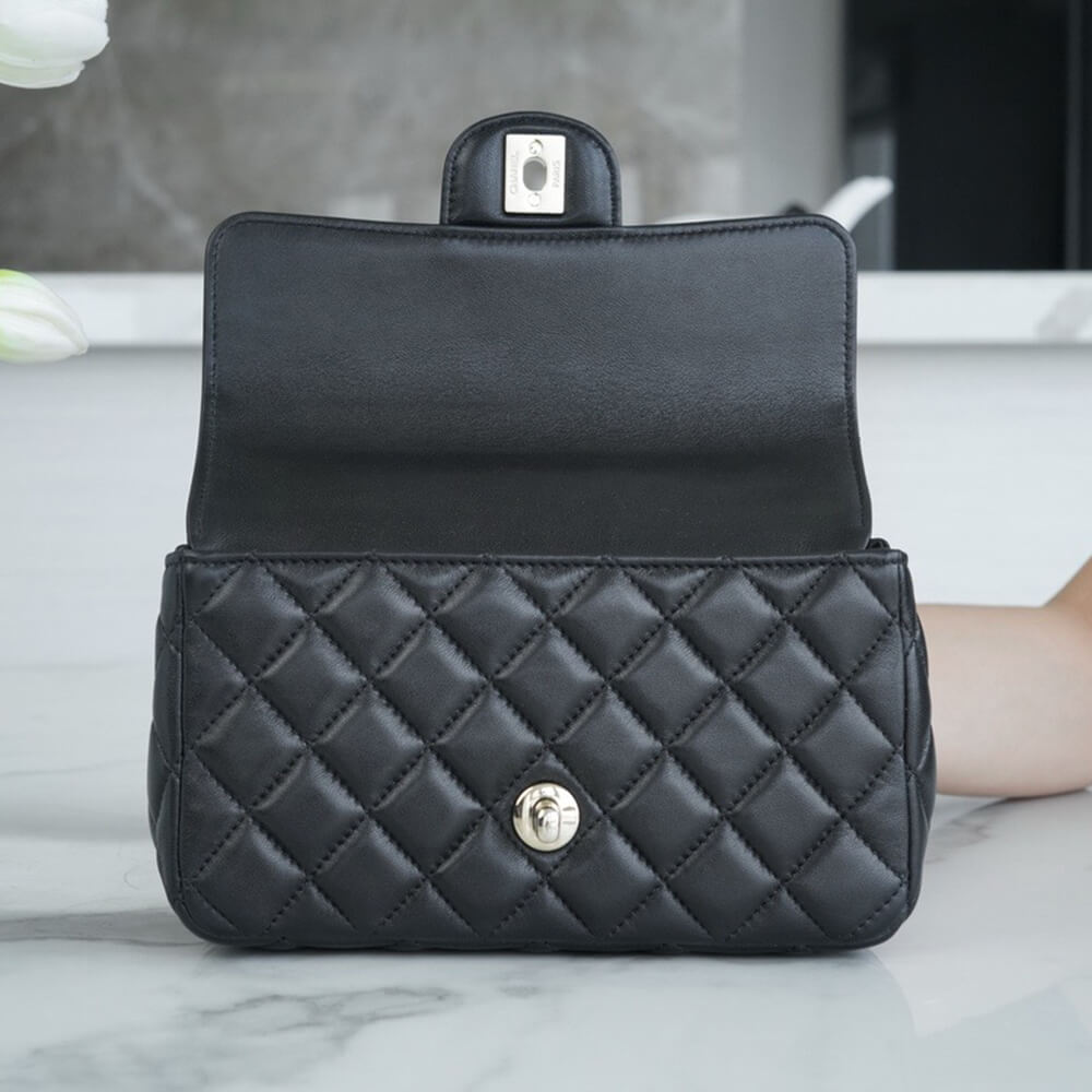 CHANEL Mini Flap With Top Handle
