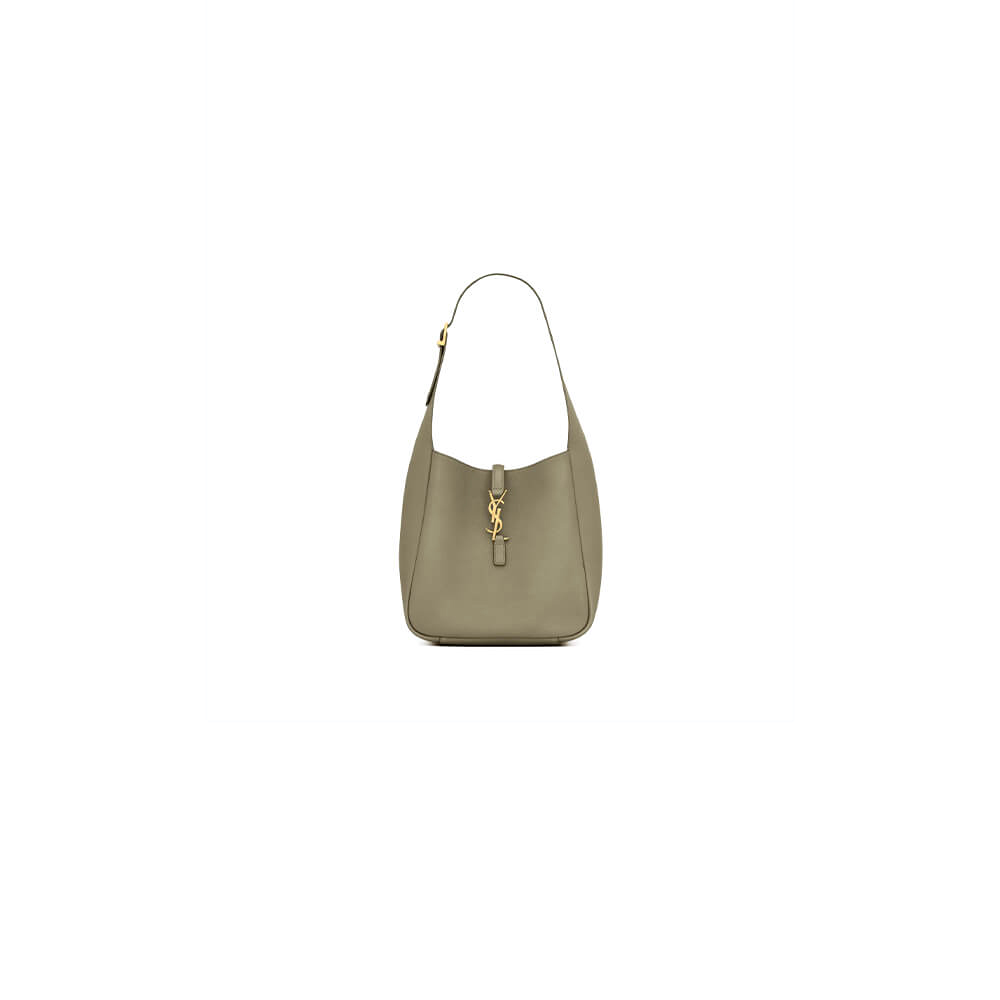 Small LE 5 À 7 bag in soft grained leather (High-end grade)